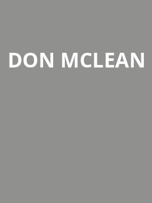 Don McLean, Victory Theatre, Evansville