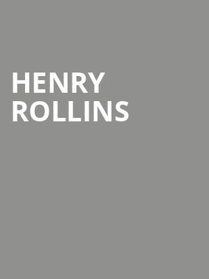 Henry Rollins, Victory Theatre, Evansville