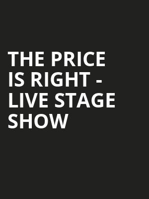 The Price Is Right Live Stage Show, The Aiken Theatre, Evansville