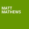 Matt Mathews, Victory Theatre, Evansville
